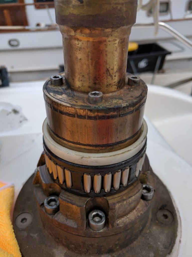 Harken 46 Winch Cleaning Spacer Second Bearing Strikhedonia