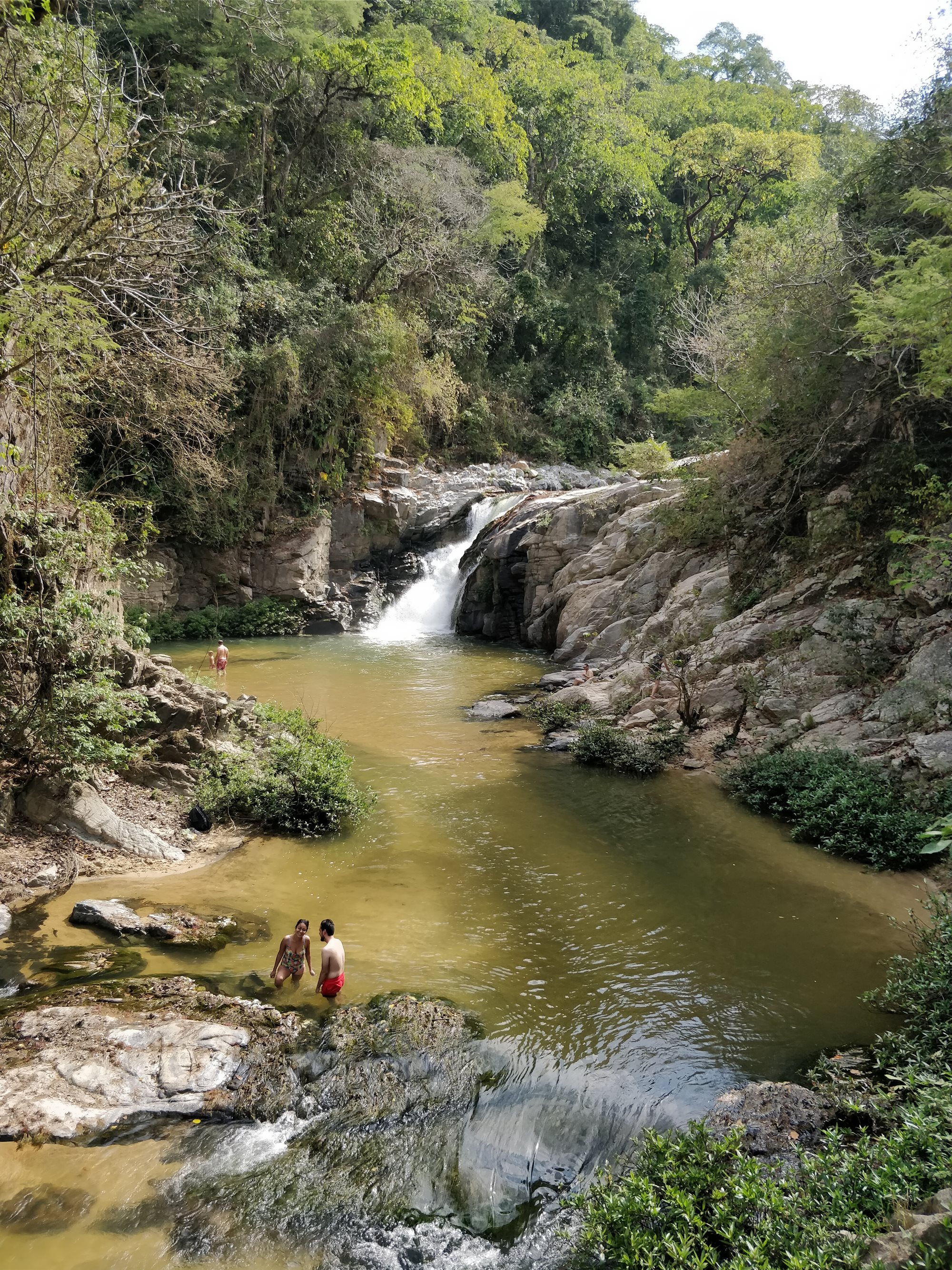 Yelapa "Small" Waterfall Hike Directions with a Map roughly 8,000