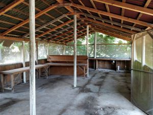 The smallest, and best condition of the research buildings. Used as recently as 18 months ago but the condition looked like they had been abandoned a decade ago.