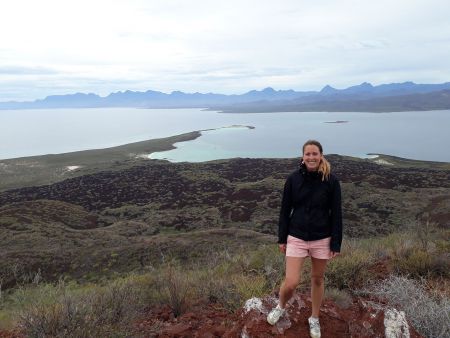 Yes, we made it to the top of the volcano - and it was much cooler than when Mike and I made the hike