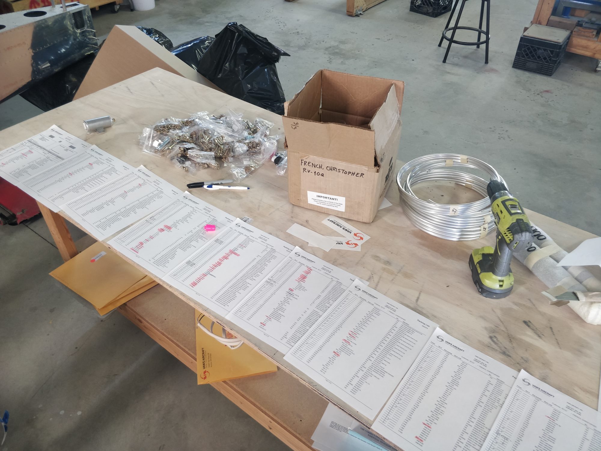 Kit Inventorying Day 1 - Strikhedonia