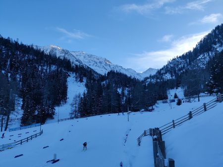 Anna zooming into the finish