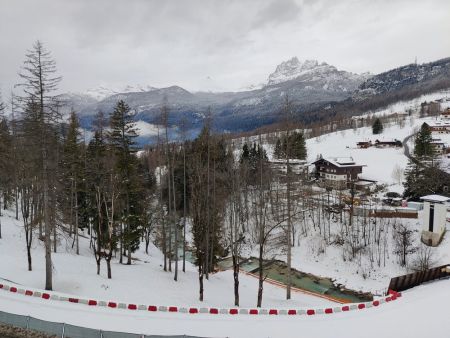 Looking at one of the many rivers flowing through town