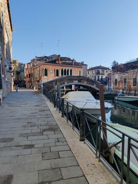 My hotel was down this road before turning onto a narrow alley
