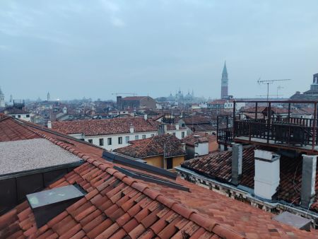 That would be St. Mark's Square in the distance