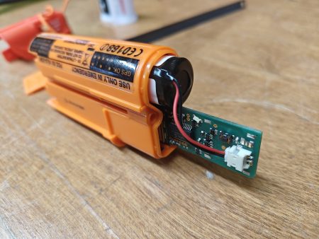Carefully remove the battery pack connector from the PCB