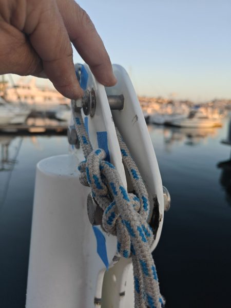 Stripping the hardware to clean up corrosion