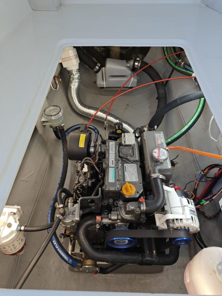 All cleaned up, new clamps, new hoses, and new  hose adapters