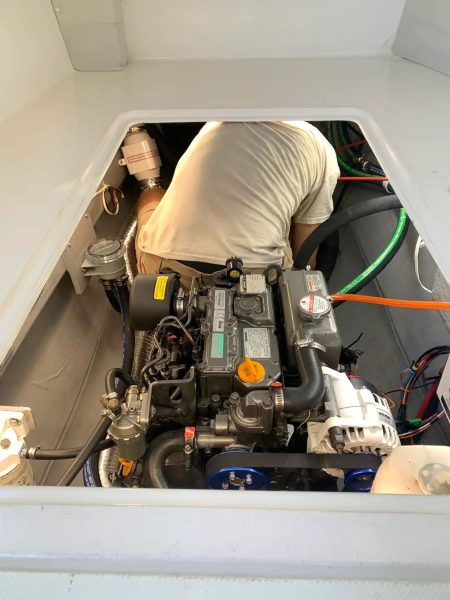 Running cables is fun...