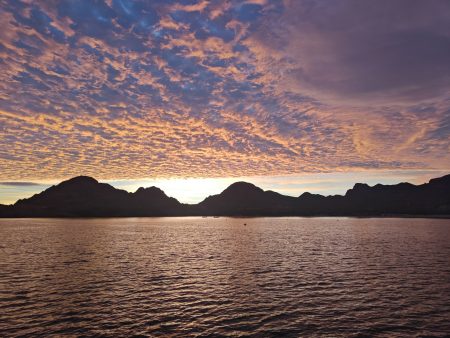 A calm Baja sunrise
