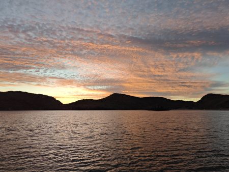 A Baja sunrise to send off Jack and Teresa