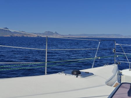 Choppy water and striking views