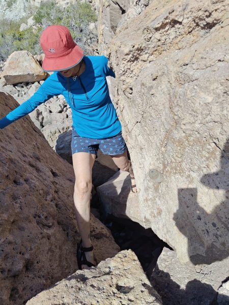 Of course I made it into a rock scramble