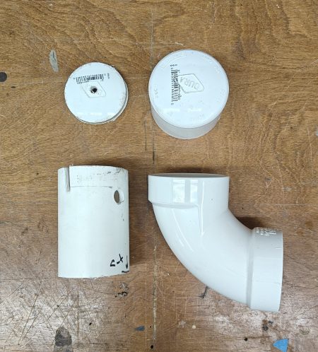 Parts for the sensor chamber