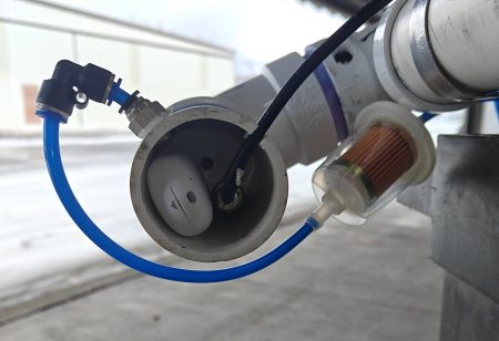 Sensors inserted to the Sensor Chamber