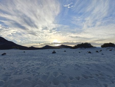 The sun saying goodbye and things are finally cooling down