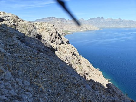 That is the cave I hiked to yesterday
