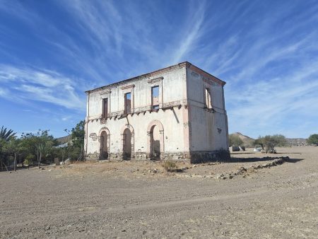 The "Pink House" has faded over the years
