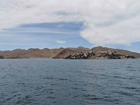 Cruising by a few tiny islands and looking int the Santispac anchorage before getting to El Burro