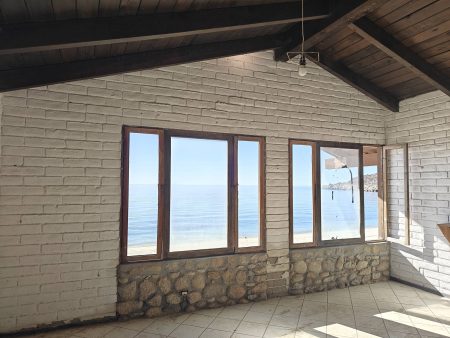 Nice view from one of the abandoned houses