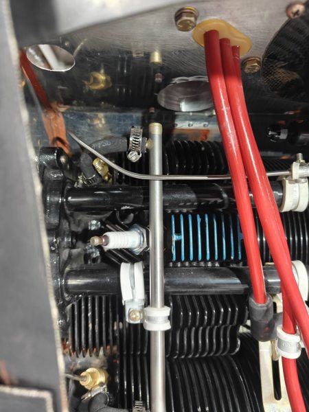 Close up of cylinder 3 and cylinder 5